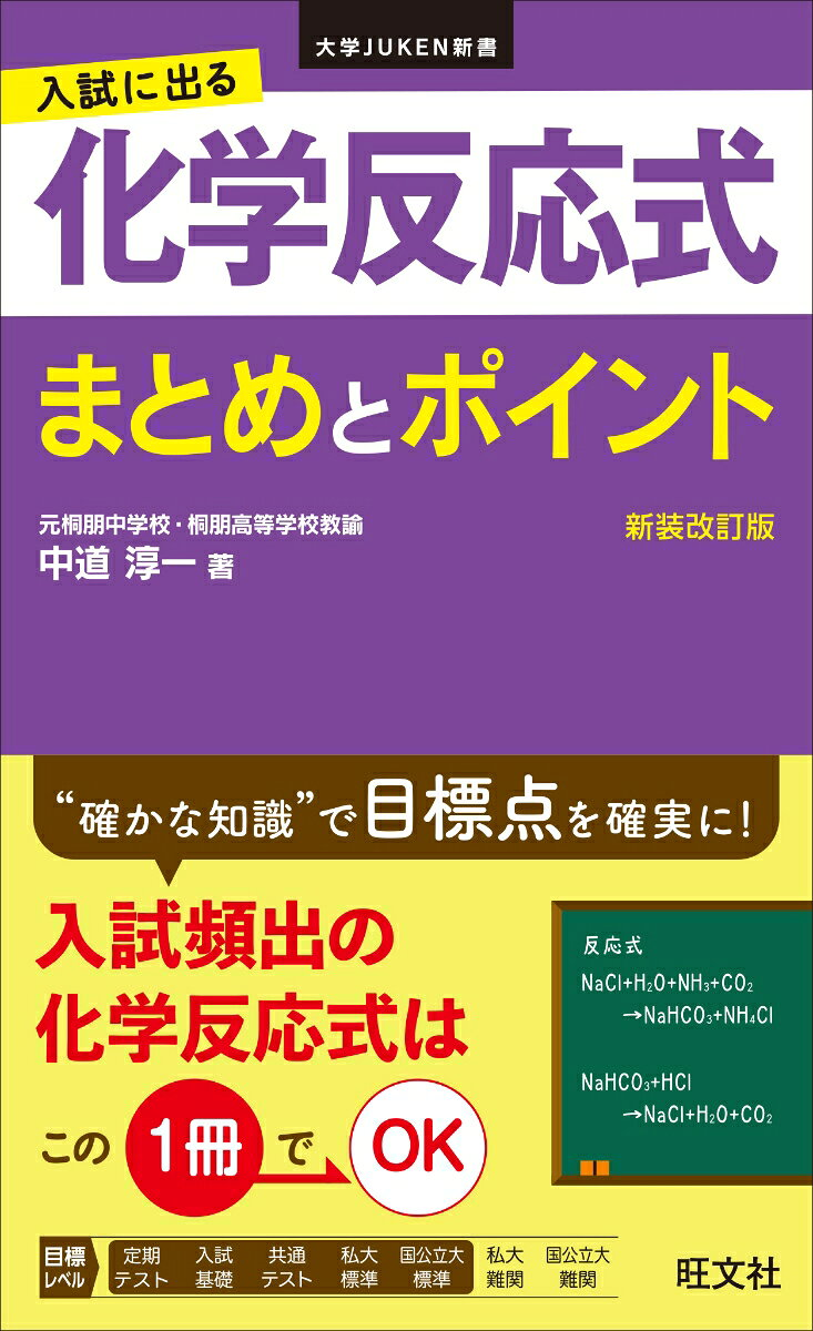 入試に出る化学反応式まとめとポイント : 化学基礎・化学
