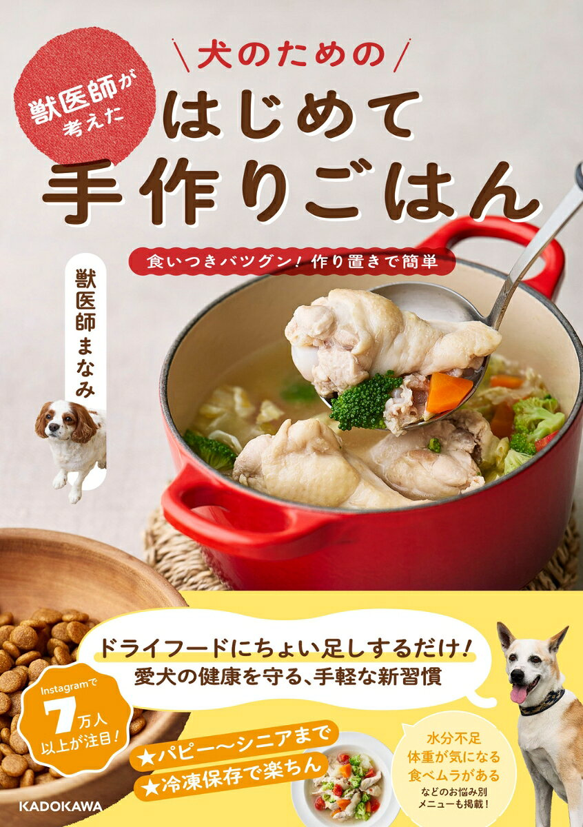 獣医師が考えた 犬のためのはじめて手作りごはん 食いつきバツグン！作り置きで簡単