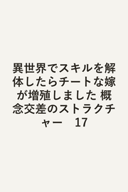 異世界でスキルを解体したらチートな嫁が増殖しました 概念交差のストラクチャー　17 / Isekai De Sukiru Wo Kaitai Shitara Chiito Na Totsuga Zoushoku Shimashita Gainen Kousa No Sutorakuchaa 17