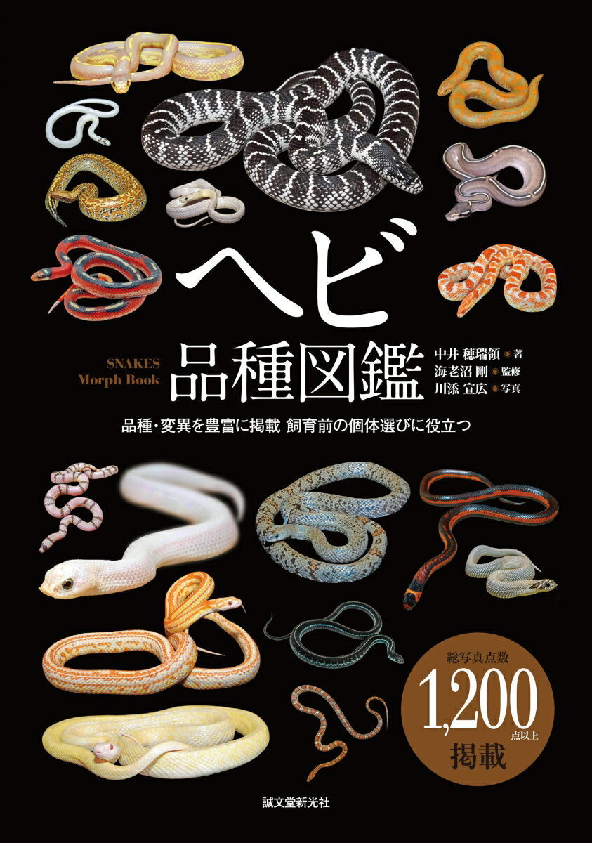 ヘビ品種図鑑 = SNAKES Morph Book : 品種・変異を豊富に掲載飼育前の個体選びに役立つ
